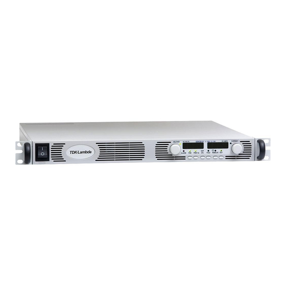 TDK-Lambda GENESYS GEN 2400W Series Technical Manual