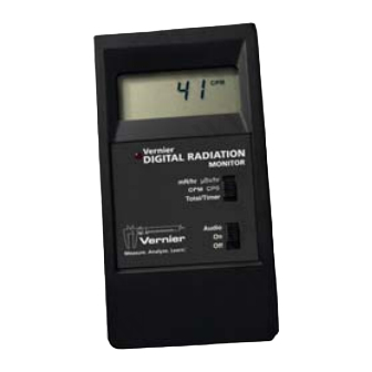 Vernier DRM-BTD Quick Start Manual