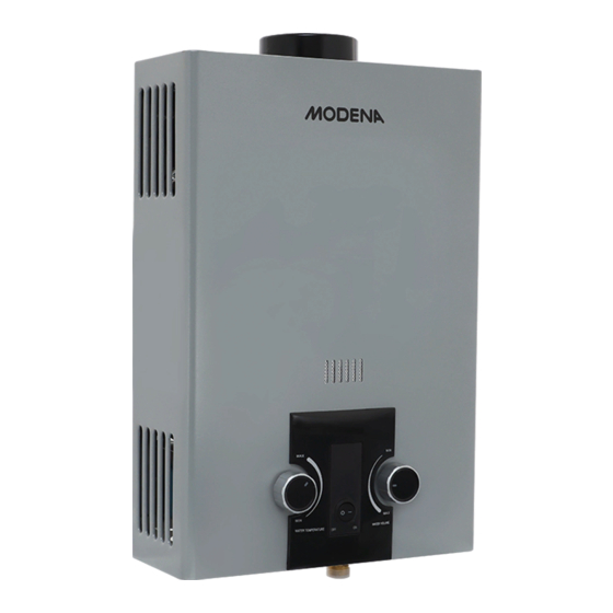 Modena Rapido Series User Manual Book