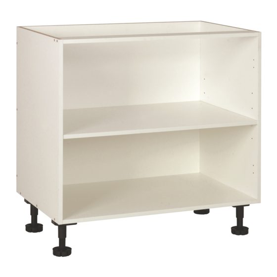Kaboodle 1000mm blind corner base cabinet Quick Start Manual