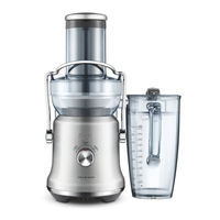 Sage Nutri Juicer Cold Plus Quick Manual