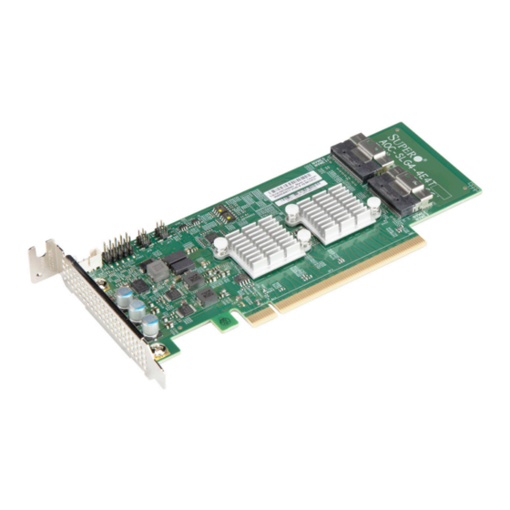 Supermicro AOC-SLG4-4E4T User Manual