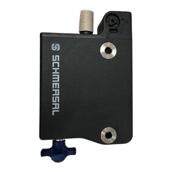 schmersal AZM300B-I2-ST-1P2P-A-T-DU Manual
