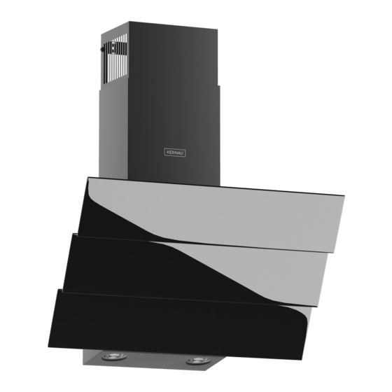 User Manuals: Kernau KCH 3561.1 B Mounted Cooker Hood