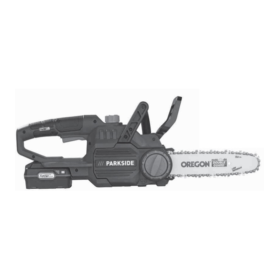 Parkside 327520 1904 Cordless Chainsaw Manuals
