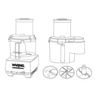 Waring WFP14SCE Operation Manual
