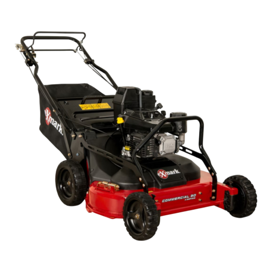 Exmark COMMERCIAL 30 Setup Instructions