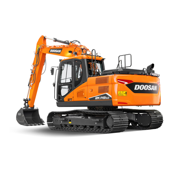 Doosan DX140LC Operation And Maintenance Manual
