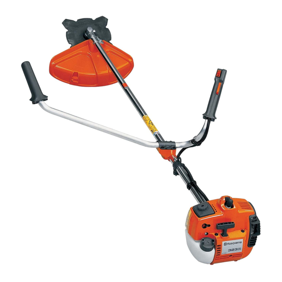 Husqvarna 323R / 325RX / 325RDX Series Manual