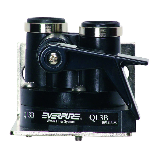 Everpure Single Head EV9259-24 Specification Sheet