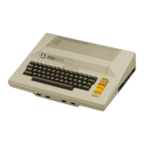 Atari 400 Personal Computer System Hardware Manual