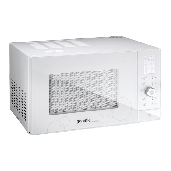 Gorenje SMO 23 DGW Instruction Manual