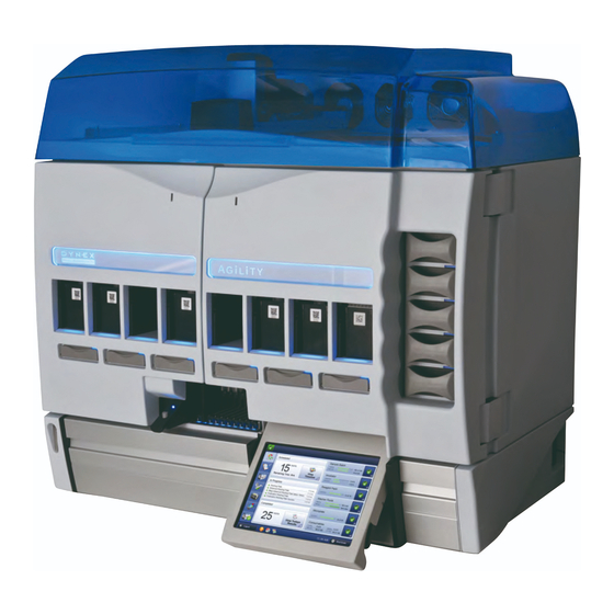 Dynex Agility Automated ELISA System Manuals