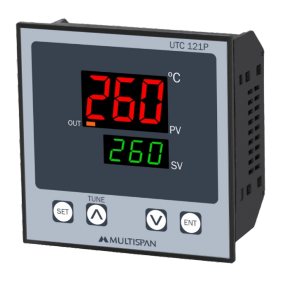 MULTISPAN UTC-121P Manual