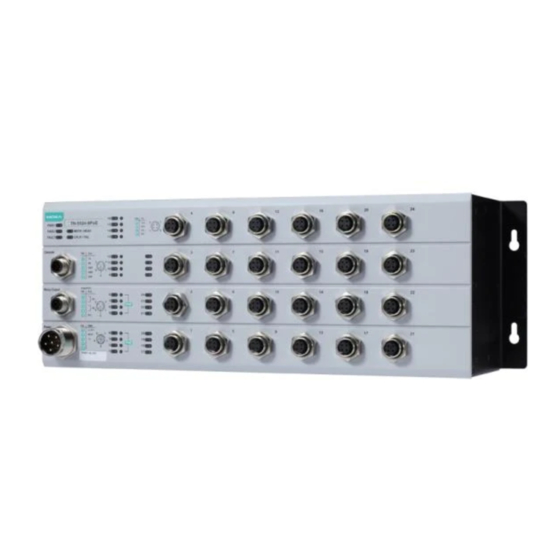 Moxa Technologies ToughNet TN-5524-8PoE-P24-T Quick Installation Manual