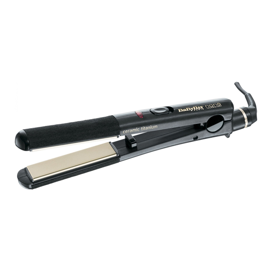 BaByliss ST25 Manuals