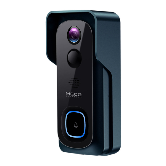 Meco Smart Home Video Doorbell Manual