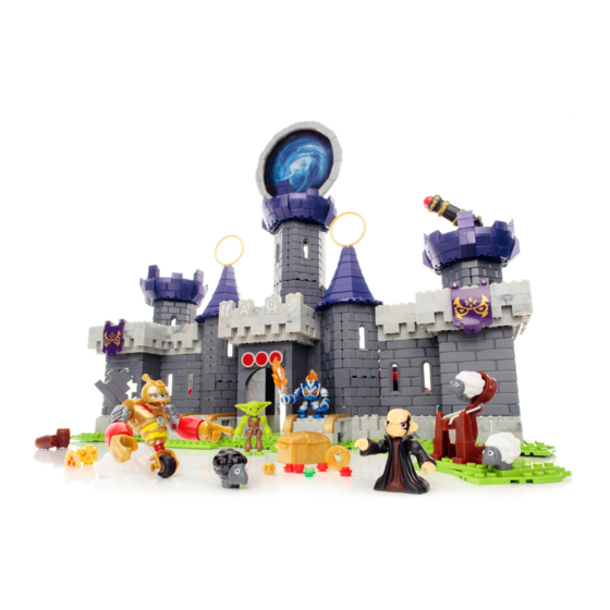 Mega Bloks SKYLANDERS GIANTS Dark Castle Conquest Manual