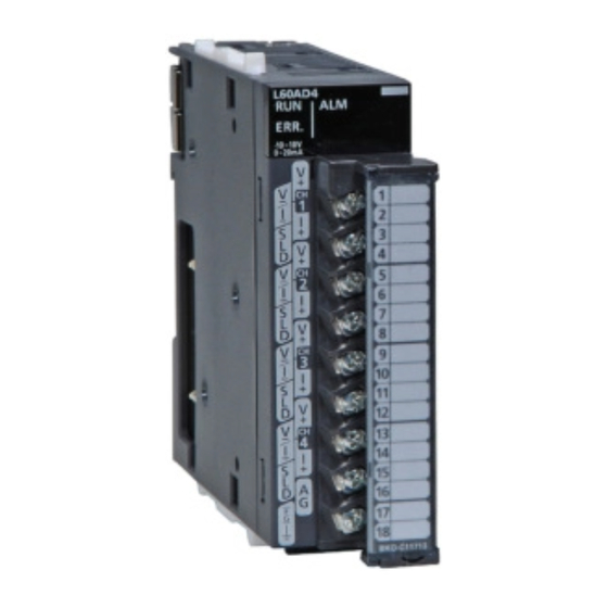 Mitsubishi MELSEC-L Series User Manual