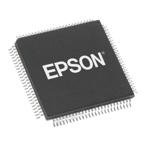 Epson S1C17W15 Technical Manual