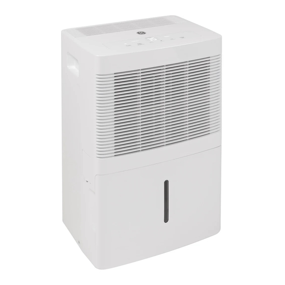 User Manuals: GE ADEL50 Dehumidifier