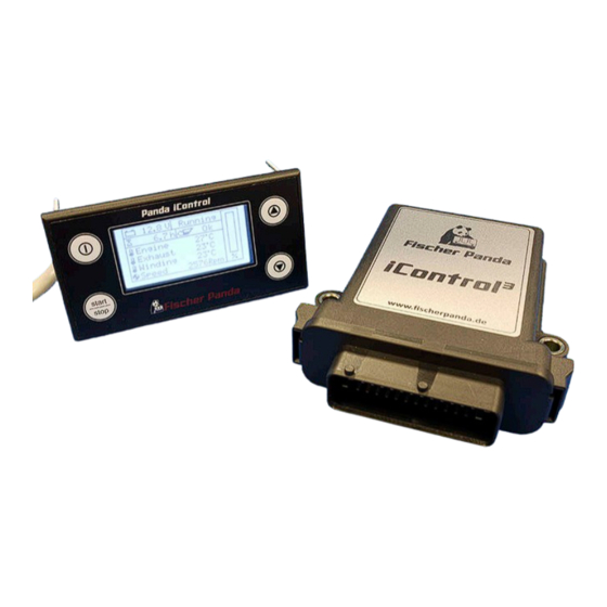 Fischer Panda iControl3 Operating Manual