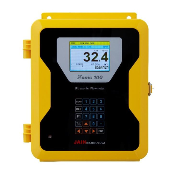 Jain Technology Xonic 100 Series Instruction Manual