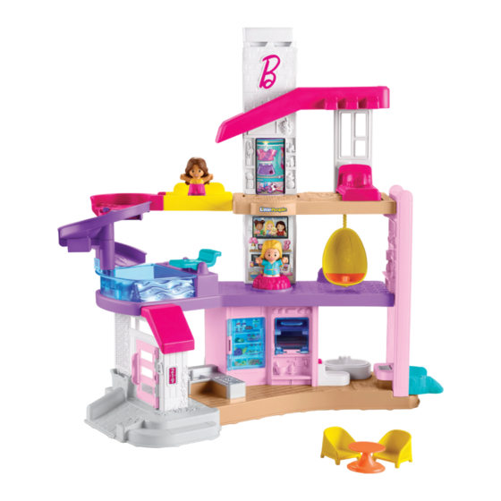 Fisher-Price Little People Little DreamHouse HCF61 Manual