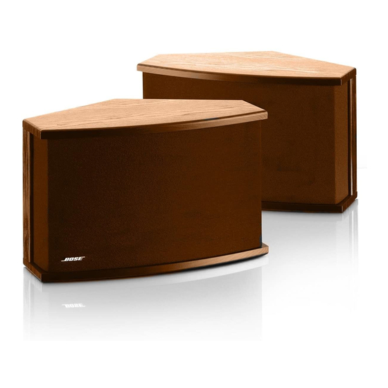 Bose 901 Installating And Operation Manual