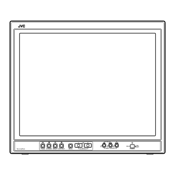 JVC TM-2100PN-K Manuals