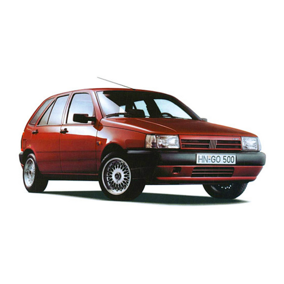 Fiat Tipo 1988 Manuals