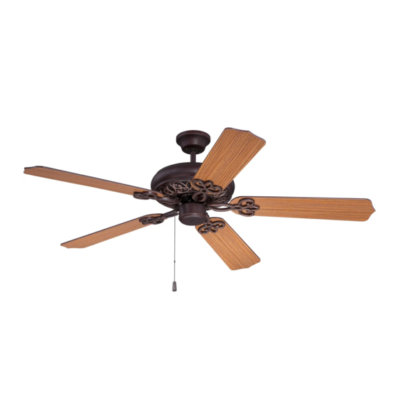 Craftmade Cecilia CC52 Ceiling Fan Manuals