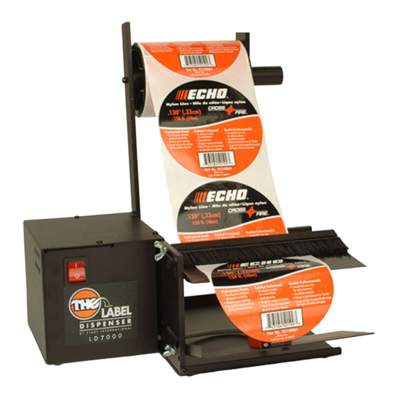 START International Label LD5000 Quick Start Manual