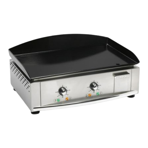 Roller Grill PL 400 E Instructions For Use And Installation