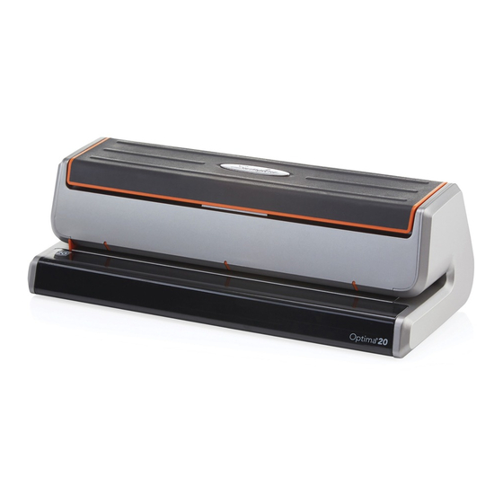 Swingline Optima 20 Operating Instructions