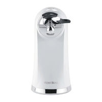 West Bend Electric Can Opener Instruction Manual