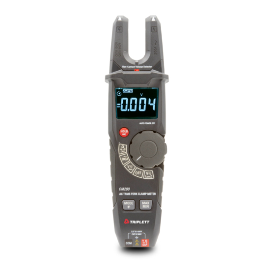 Triplett CM200 User Manual
