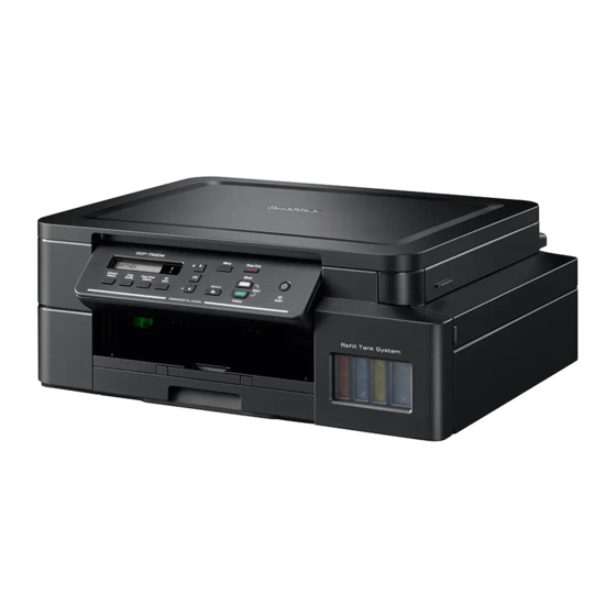 Brother InkBenefit Plus DCP-T520W Quick Setup Manual