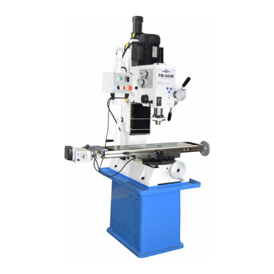 Precision matthews PM-940M Manual
