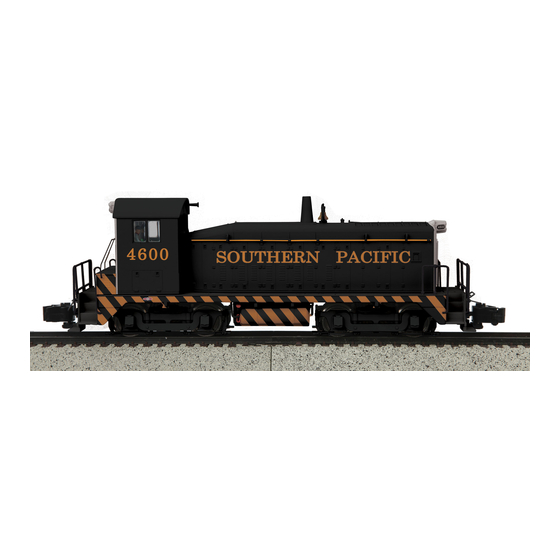 MTHTrains RailKing SW-8 Diesel Engines Operator's Manual