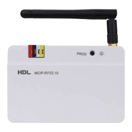 HDL Buspro Wireless Setup Manual