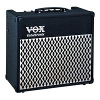 Vox VALVETRONIX AD100VT Owner's Manual