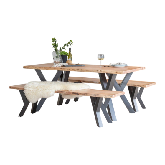 LAURA JAMES BOSCO DINING Care Manual