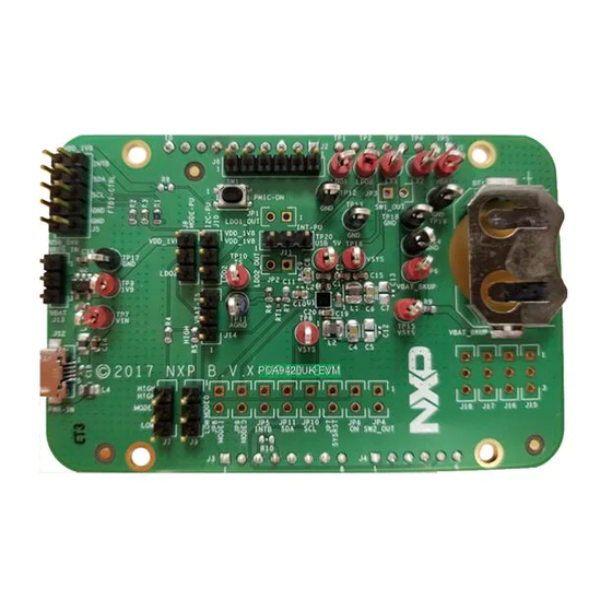 NXP Semiconductors PCA9420UK-EVM Manuals