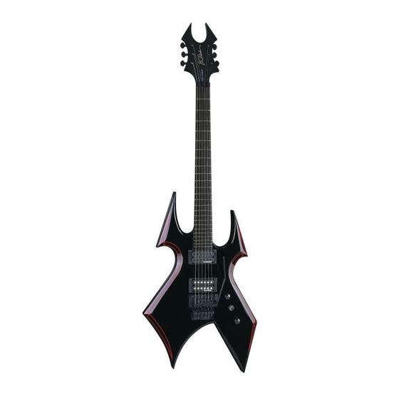 B.C. Rich WMD Warbeast Specifications