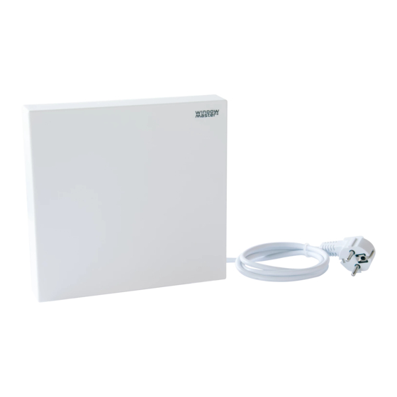 WindowMaster WCC 103 MotorController Manuals