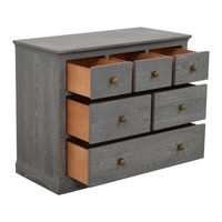 Pottery Barn Kids CHARLIE DRESSER Manual