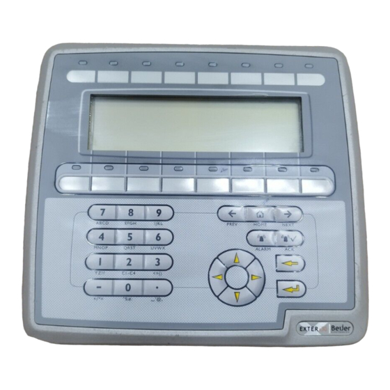 Beijer Electronics EXTER K30m Installation Manual