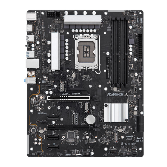 ASROCK Z690 Phantom Gaming 4 User Manual