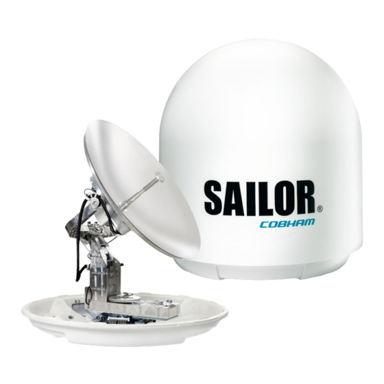 COBHAM SAILOR 1000 XTR Ku 8W Installation And Operation Manual